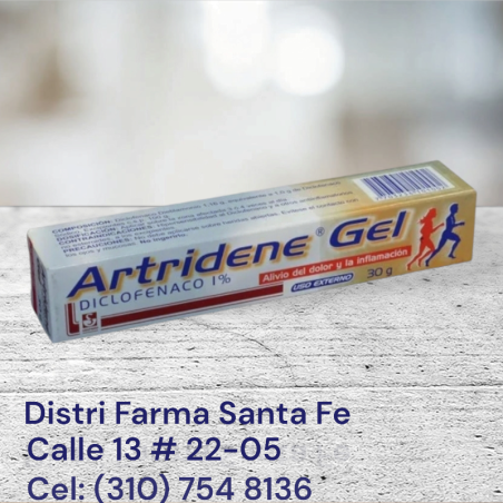 ARTRIDENE GEL TUBO X 30GR