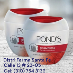 CREMA PONDS  REJUVENESS POTE  X 100GR (IVA)