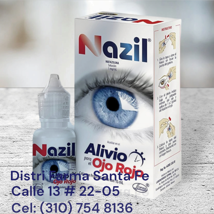 NAZIL GOTAS OFTALMICAS X  15ML