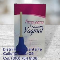PERA LAVADO VAGINAL