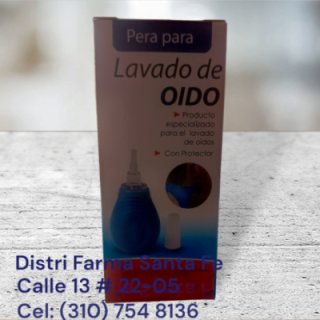 PERA LAVADO DE OIDO