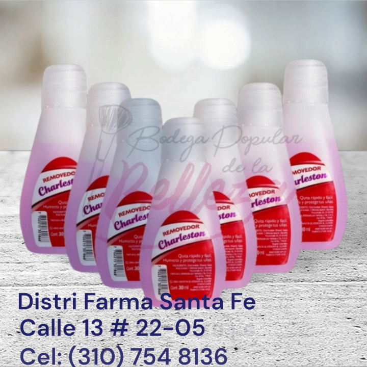 REMOVEDOR CHARLESTON X 30 ML (IVA)
