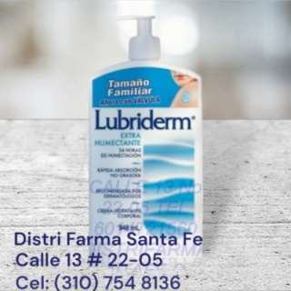 CREMA LUBRIDERM X 946ML CON VALVULA (IVA) AZUL