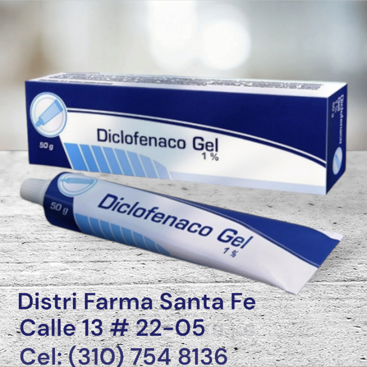 DICLOFENACO GEL COASPHARMA 1% X 50GR