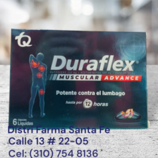 DURAFLEX MUSCULAR ADVANCE X 6 CAPSULAS (TQ)