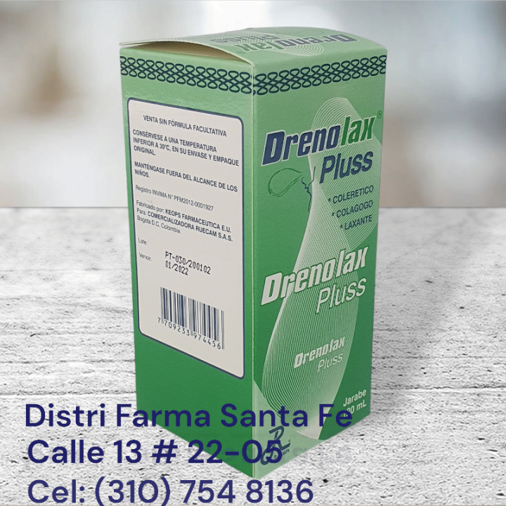 DRENOLAX JARABE FRASCO X 120ML