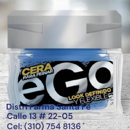 CERA EGO POTE X  160ML (MEDIANO) (IVA)