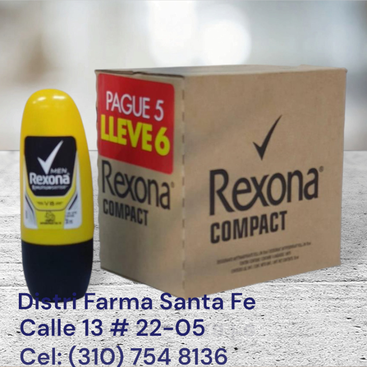 DESODORANTE REXONA DEO ROLLON X 30ML (IVA)