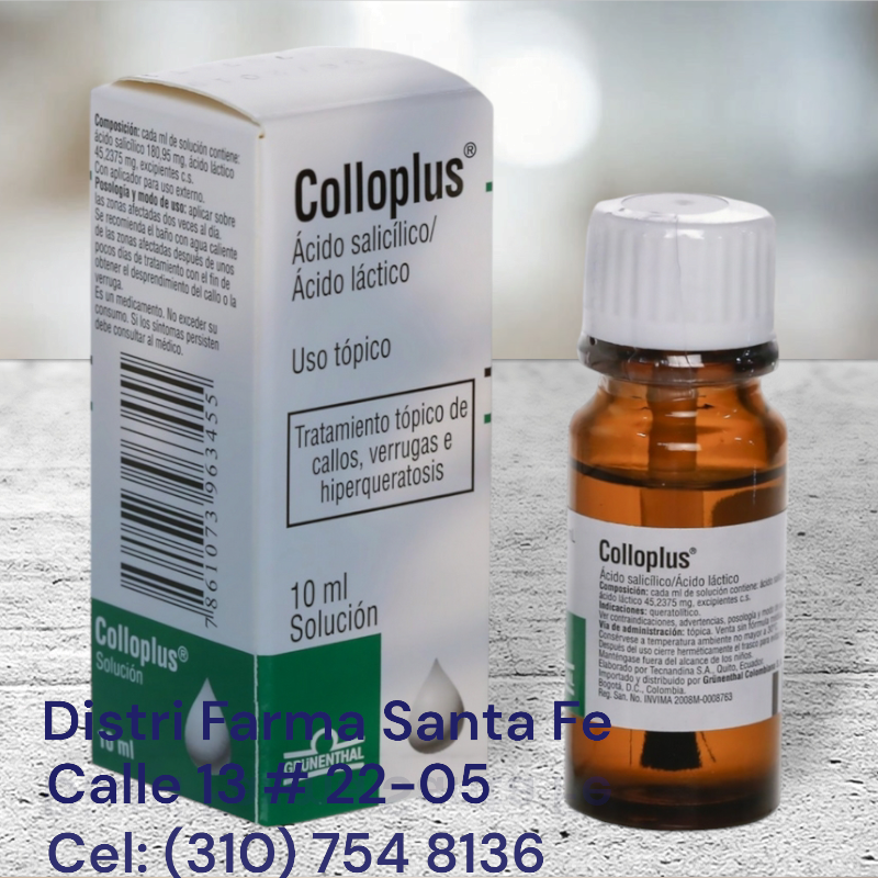 COLLOPLUS CALLICIDA X 10 ML