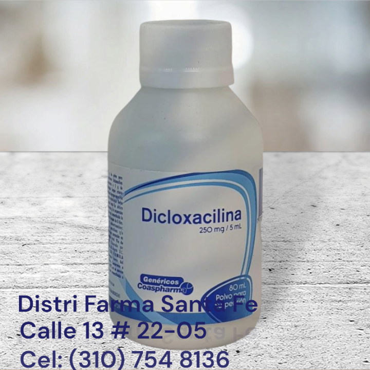 DICLOXACILINA COASPHARMA  SUSPENSION X 100ML