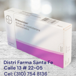PRIMOSISTON ORAL X 30 GRAGEAS