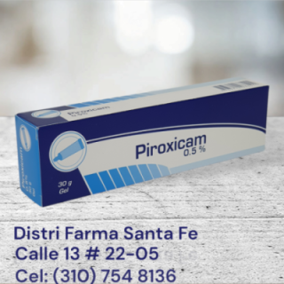 PIROXICAM COASPHARMA GEL TUBO  X 30GR