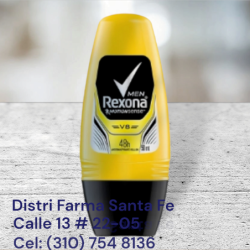 DESODORANTE REXONA ROLLON X 50ML (IVA)