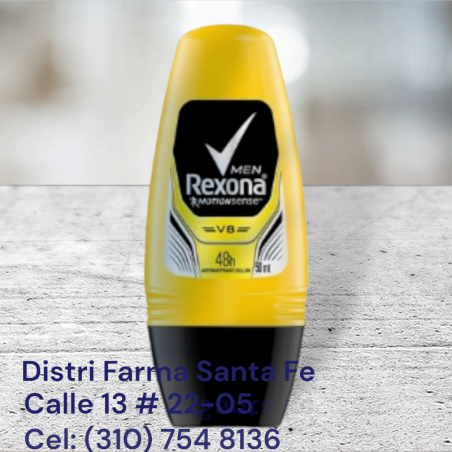 DESODORANTE REXONA ROLLON X 50ML (IVA)