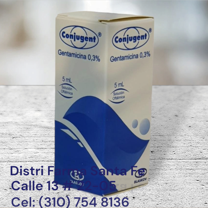 GENTAMICINA GOTAS OFTALMICAS 0.3% FRASCO X 5ML