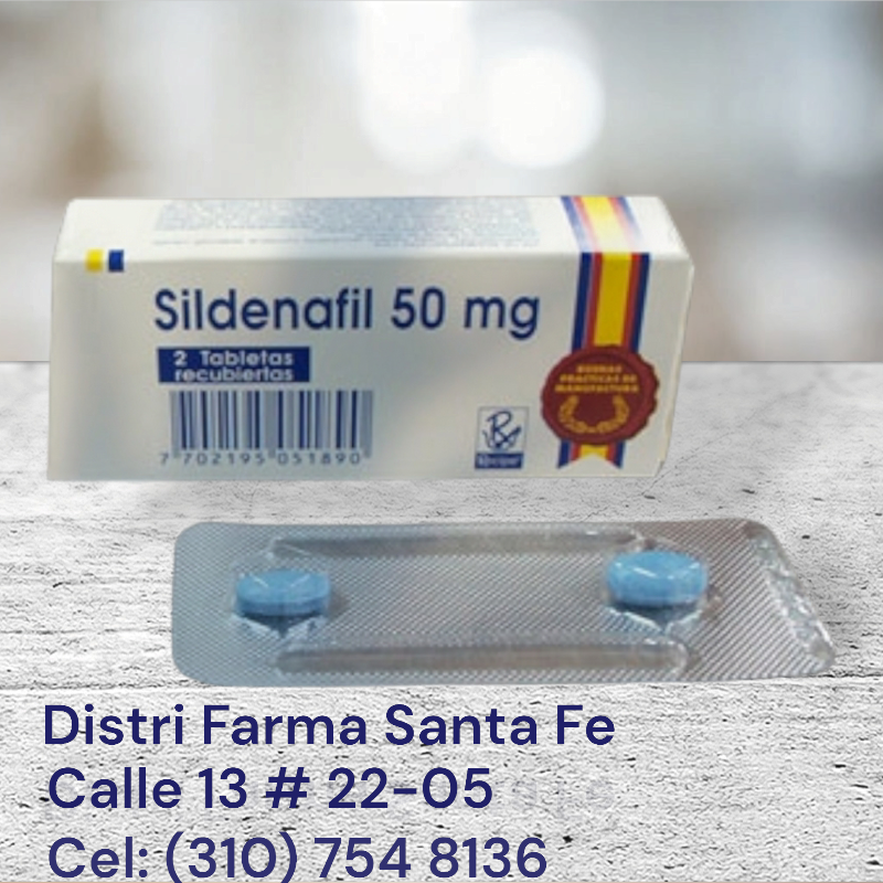 SILDENAFIL RECIPE 50MG X 2 TABLETAS