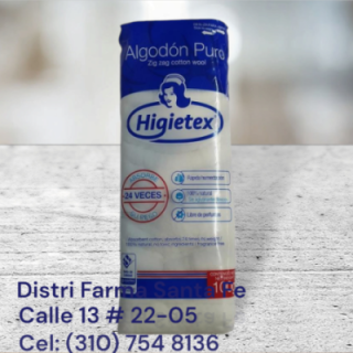 ALGODON HIGIETEX PAQUETE X 100GR