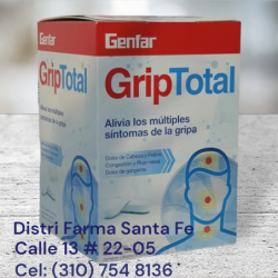 GENFARGRIP 500MG X 100 TABLETAS