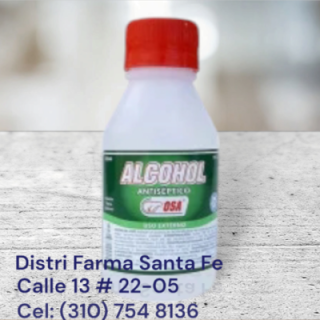 ALCOHOL REMI FRASCO X 120ML (ANTISEPTICO)