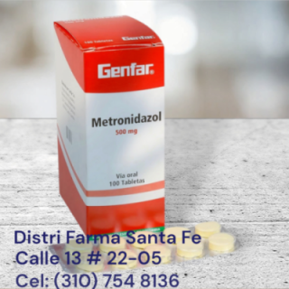 METRONIDAZOL GENFAR 500MG X 100 TABLETAS