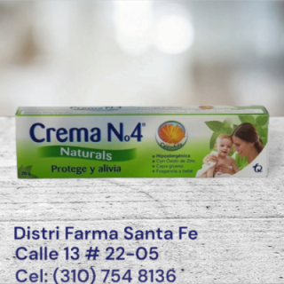 CREMA No 4 NATURAL X 20GR (TQ)