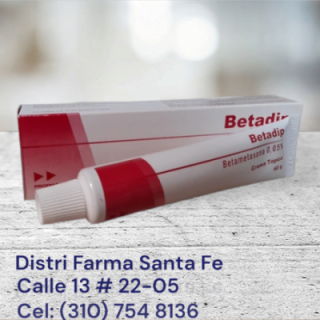 BETADIP CREMA TUBO X 40GR (BETAMETASONA)