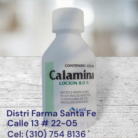 CALAMINA LOCION FRASCO  X 120ML