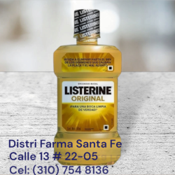 LISTERINE X 500ML (MORADO,AZUL,AMARILLO) (IVA)