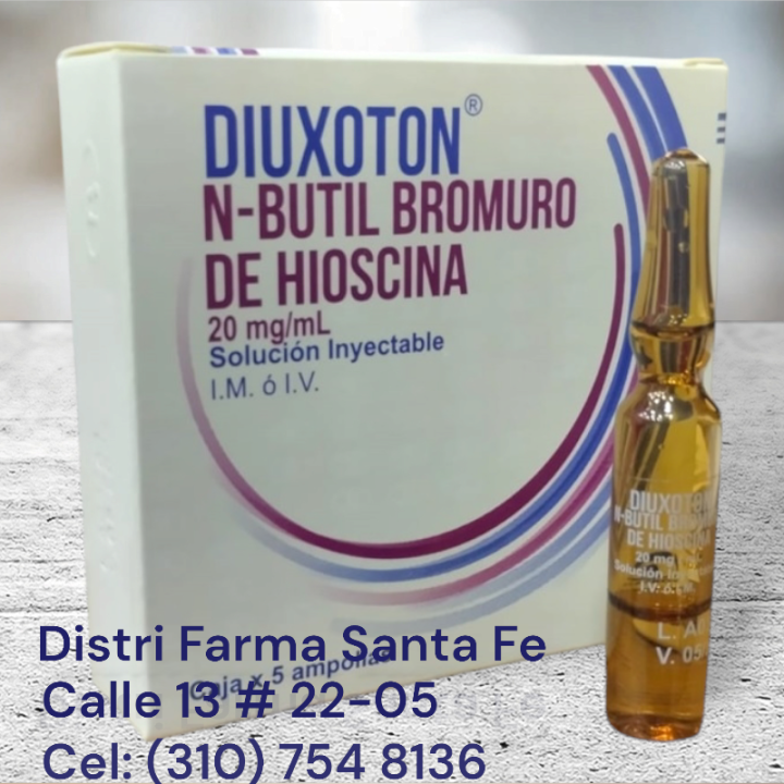 HIOSCINA SIMPLE X 5 AMPOLLAS (DIUXOTON)