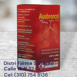 ASOBRONCOL ROJO JARABE FRASCO  X 120ML