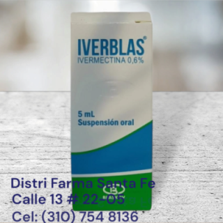IVERBLAS GOTAS FRASCO  X 5ML (IVERMECTINA)