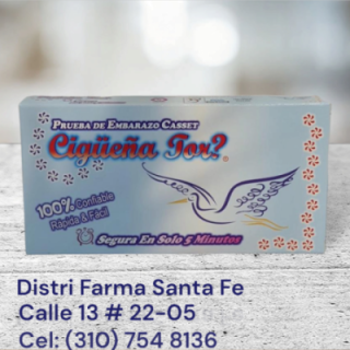 PRUEBA DE EMBARAZO CASSETE ECONOMICA