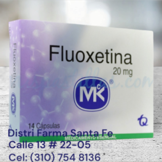 FLUOXETINA GENFAR 20MG X 10 CAPSULAS