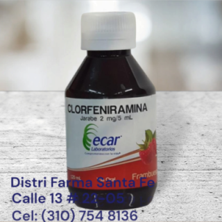 CLORFENIRAMINA JARABE X 120ML