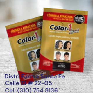 TINTE COLOR 1 TINTURA EN CREMA PARA EL CABELLO IVA
