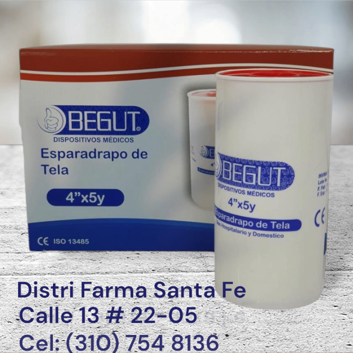 ESPARADRAPO (BLANCO) 4" X 5 YARDAS