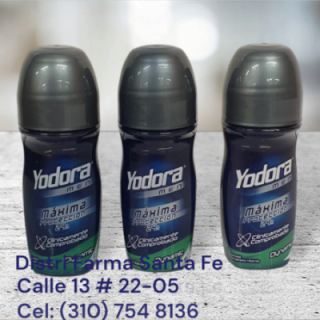 DESODORANTE YODORA MINIROLLON X 3UNIDS (IVA) (TQ)