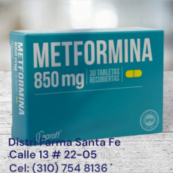 METFORMINA LAPROFF 850 MG X 30 TABLETAS