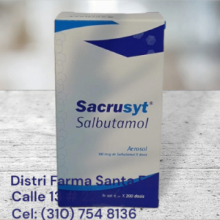 SACRUSYT INHALADOR  X 200 DOSIS (SALBUTAMOL)