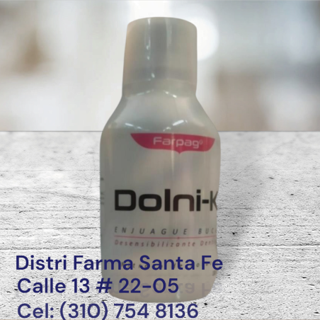DOLNI-K ENJUAGUE BUCAL X 180ML