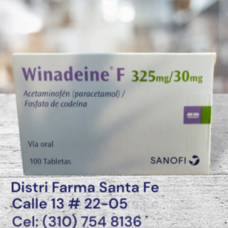 WINADEINE F X 100 TBS (ACETAMINOFEN + CODEINA)