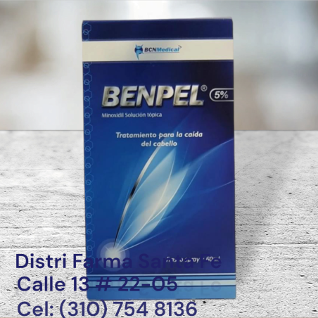 BENPEL 5%  SPRAY X 60ML (MINOXIDIL)