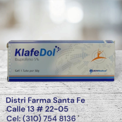 KLAFEDOL 5% GEL X 50G (IBUPROFENO)