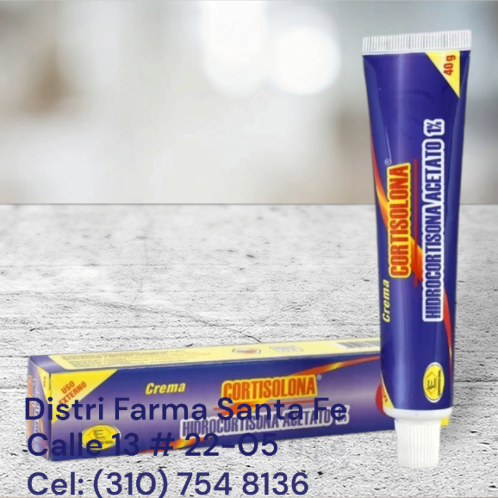 CREMA CORTISOLONA 1%  (HIDROCORTISONA) x 40 gr