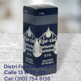 EYE-ZUL GOTAS OFTALMICAS  X 7ML (NAFAZOLINA 0.1%)