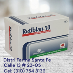 RETIBLAN 50.000 U.I. X 50CAPSULAS (VITAMINA A)