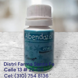 ALBENDAZOL LAPROFF SUSPENSION 20ML (FRASCO)