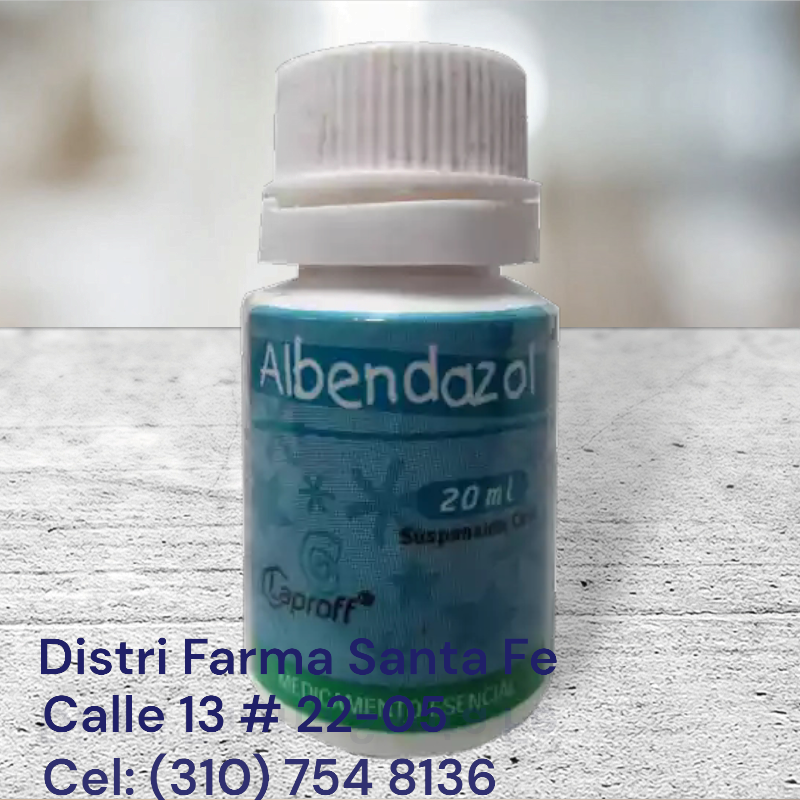 ALBENDAZOL LAPROFF SUSPENSION 20ML (FRASCO)