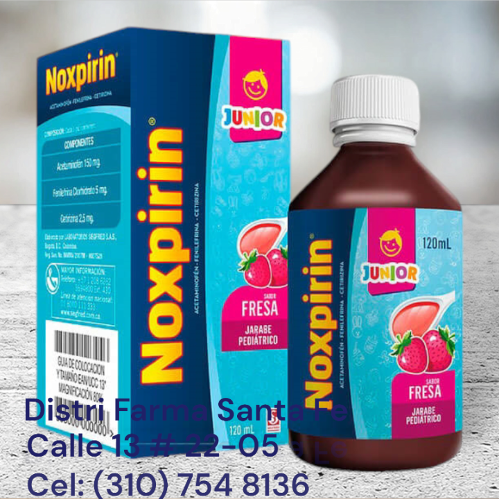 NOXPIRIN JARABE FRASCO X 120ML (GRANDE)