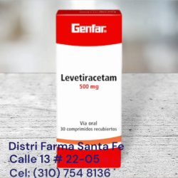 LEVETIRACETAM GF 500MG X 30 TABLETAS